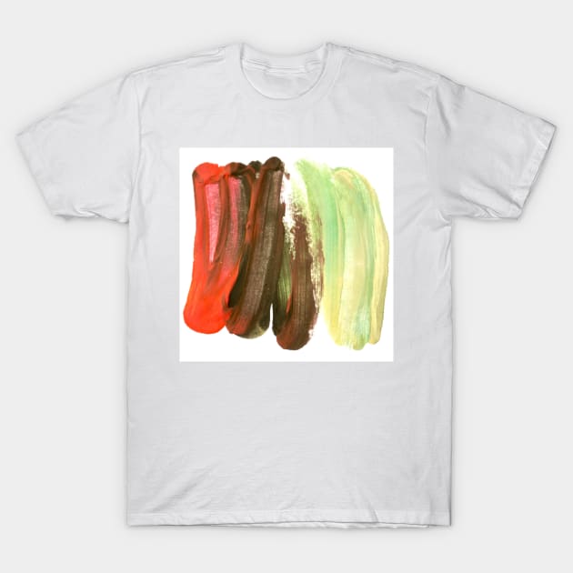 Awesome Watercolor Abstract Art T-Shirt by Pris25